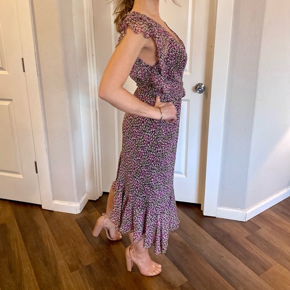 BCBG 100% Silk Dress, size 12 - NWOT - Picture 2 of 6